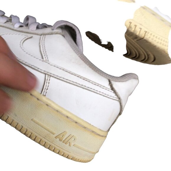 2014 Nike Air Force 1 Low White Size 7 - Picture 13 of 13